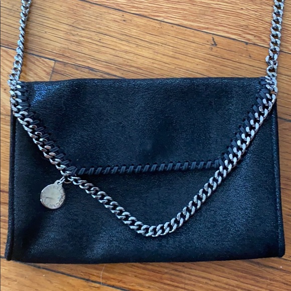Stella McCartney Handbags - STELLA MCCARTNEY BLACK CHAIN BAG